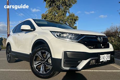 White 2022 Honda CR-V Wagon Vti X (2Wd) 5 Seats