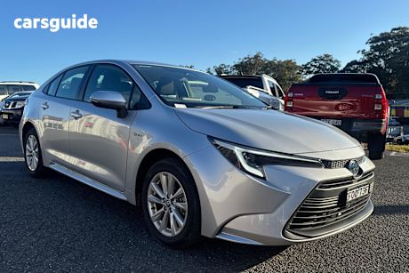 Silver 2024 Toyota Corolla Sedan ASCENT SPORT F