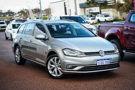 Silver 2019 Volkswagen Golf Wagon 110 Tsi Highline