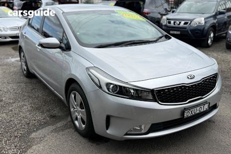 Silver 2016 Kia Cerato Sedan S F