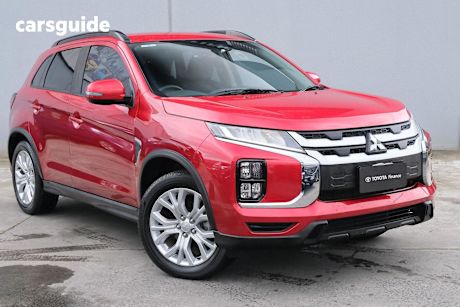 Red 2021 Mitsubishi ASX Wagon Ls (2Wd)