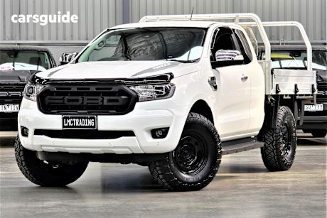 White 2022 Ford Ranger Ute Tray XLT 4X4