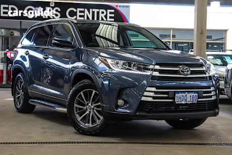 Blue 2018 Toyota Kluger SUV GXL F