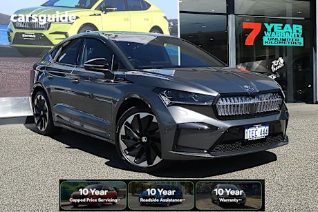 Grey 2024 Skoda Enyaq SUV SPORTLINE R