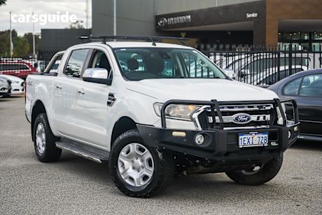 White 2015 Ford Ranger Dual Cab Utility Xlt 3.2 (4X4)