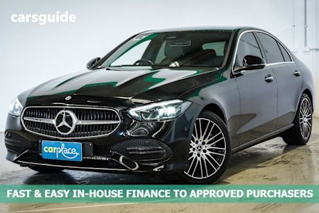 Black 2022 Mercedes-Benz C-CLASS Sedan C200 9G-Tronic