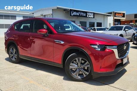Red 2023 Mazda CX-60 SUV G40E EVOLVE 4X4