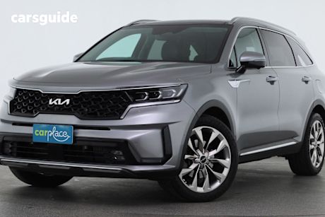 Grey 2022 Kia Sorento Wagon Gt-Line 7 Seat
