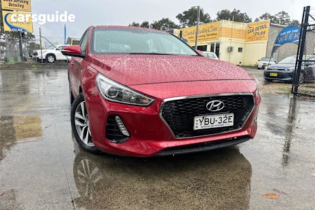 Red 2017 Hyundai I30 Hatchback Active