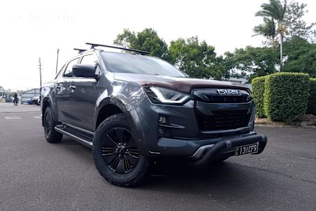 Grey 2021 Isuzu D-MAX Crew Cab Utility X-Terrain (4X4)