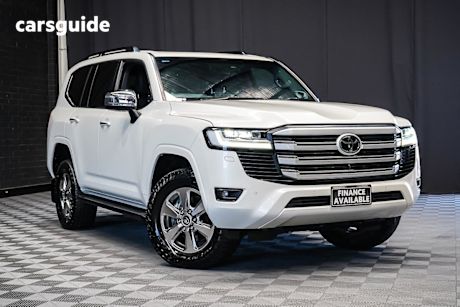 White 2022 Toyota Landcruiser Wagon Lc300 Sahara (4X4)