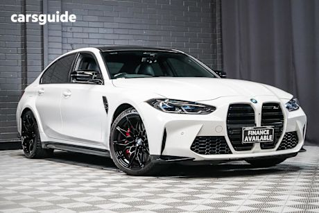 White 2021 BMW M3 Sedan Competition