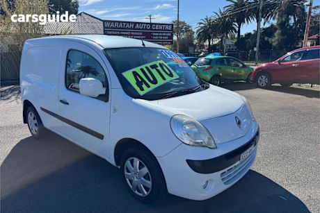 White 2012 Renault Kangoo Van 1.6
