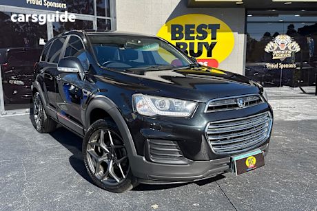 Black 2016 Holden Captiva SUV LS F