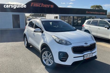 White 2017 Kia Sportage Wagon Si (Fwd)