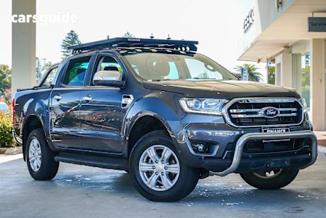 Grey 2019 Ford Ranger Double Cab Pick Up Xlt 3.2 (4X4)