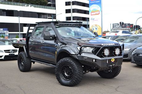 Grey 2017 Ford Ranger Ute Tray XLT 4X4