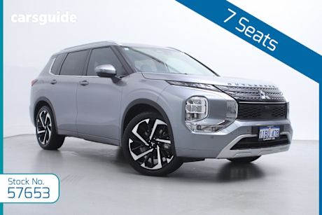 Grey 2023 Mitsubishi Outlander Wagon Exceed 7 Seat (Awd)
