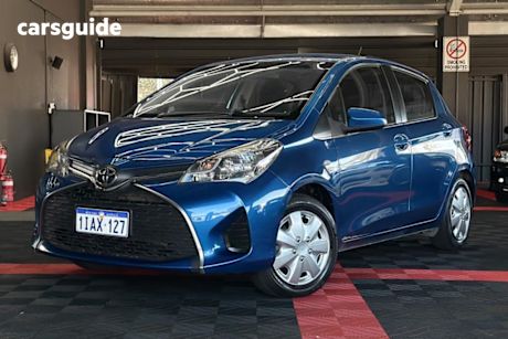 Blue 2016 Toyota Yaris Hatch ASCENT F