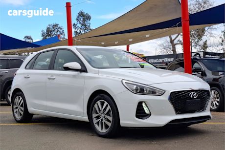 White 2020 Hyundai I30 Hatchback Active
