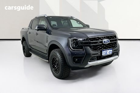Grey 2023 Ford Ranger Double Cab Pick Up Wildtrak 2.0 (4X4)