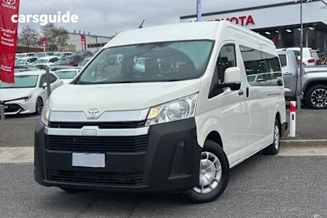 White 2019 Toyota HiAce OtherCar COMMUTER R