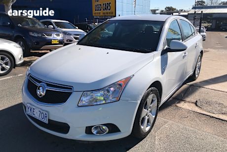 White 2014 Holden Cruze Sportswagon Cd