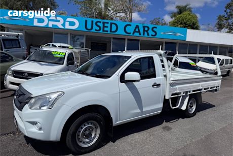 White 2018 Isuzu D-MAX Cab Chassis Sx (4X2)