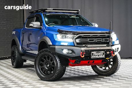 Blue 2018 Ford Ranger Double Cab Pick Up Raptor 2.0 (4X4)