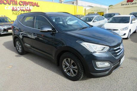 Blue 2014 Hyundai Santa FE Wagon Active Crdi (4X4)