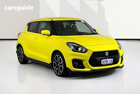 Yellow 2023 Suzuki Swift Hatchback Sport Turbo