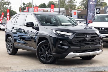 Black 2024 Toyota RAV4 SUV EDGE 4X4