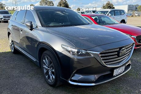 Grey 2018 Mazda CX-9 SUV GT F