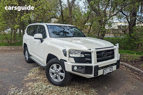 White 2021 Toyota Landcruiser Wagon Lc300 Gxl (4X4)