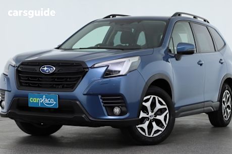 Blue 2023 Subaru Forester Wagon 2.5I (Awd)