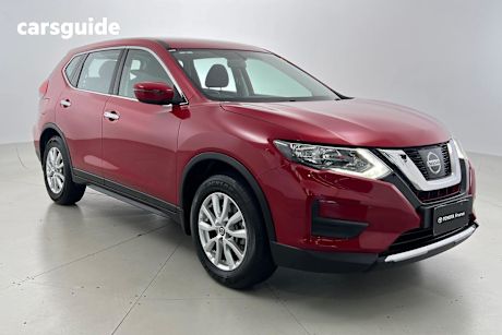 Red 2019 Nissan X-Trail Wagon St 7 Seat (2Wd) (5Yr)