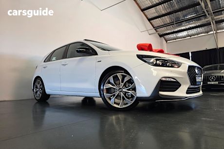White 2023 Hyundai I30 Hatch N LINE PREMIUM F
