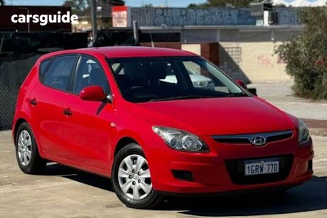 Red 2011 Hyundai I30 Hatch SX