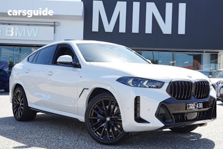 White 2025 BMW X6 Coupe Xdrive30D M Sport Mhev