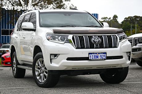 White 2021 Toyota Landcruiser Prado SUV VX 4X4