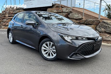Grey 2023 Toyota Corolla Hatch ASCENT SPORT HYBRID F