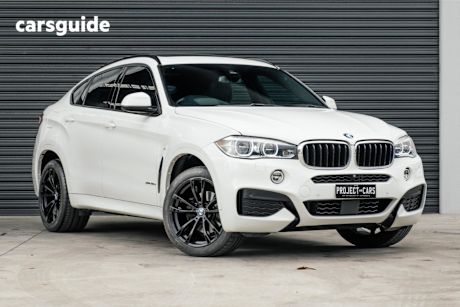White 2017 BMW X6 Coupe Xdrive 30D