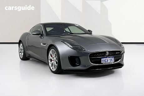 Grey 2020 Jaguar F-Type Coupe 2.0 R-Dynamic Rwd (221Kw)
