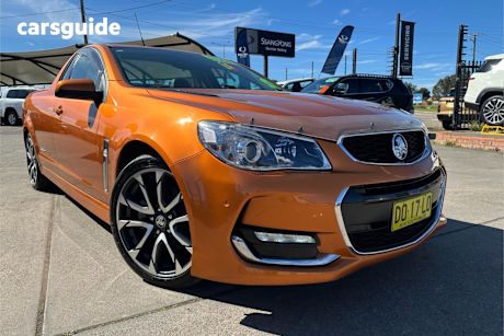 Orange 2017 Holden UTE Utility Ss