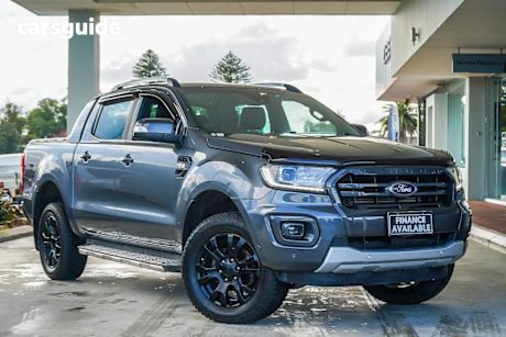 Grey 2020 Ford Ranger Double Cab Pick Up Wildtrak 3.2 (4X4)