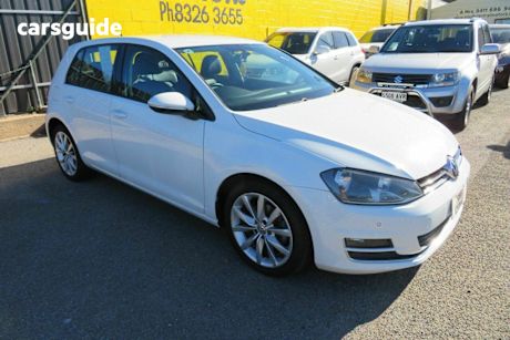 White 2014 Volkswagen Golf Hatch TSI