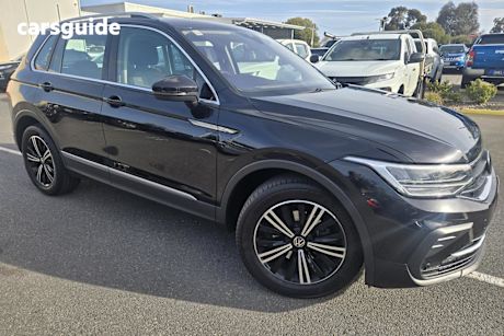 Black 2023 Volkswagen Tiguan SUV 110TSI LIFE F