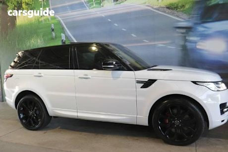 White 2017 Land Rover Rover SUV SDV8 HSE