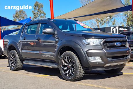 Grey 2018 Ford Ranger Dual Cab Pick-up Wildtrak 3.2 (4X4)