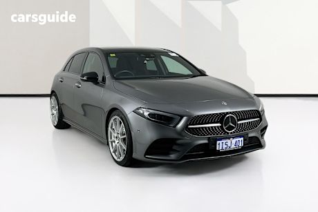 Grey 2022 Mercedes-Benz A250 Hatchback 4Matic